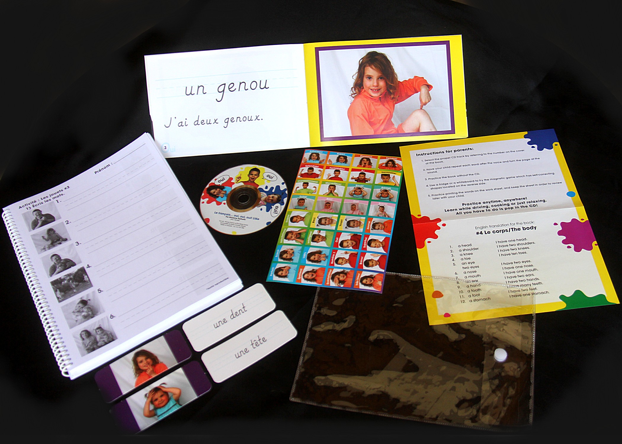 Mes 500 premiers mots (My First 500 Words) – Theme Bag